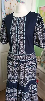 Buy 💙💙beautiful Bohemian Boho Gypsy Dress Size 10 Its Gorgeous 💙💙 • 15£
