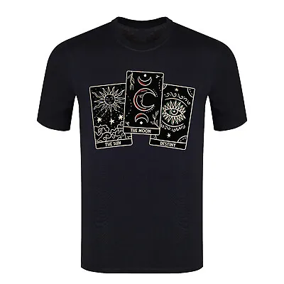 Buy Tarot Cards Spritual , The Sun, The Moon, Destiny Card Men's T Shirt • 14.99£