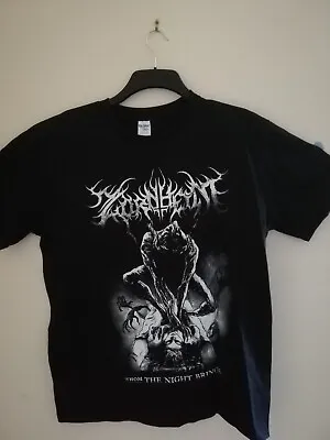 Buy Zornheym Whom The Night Brings  Shirt Size L Emperor Immortal Mayhem Enslaved • 10£