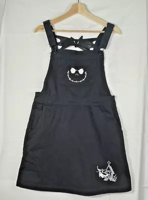 Buy Disney Woman's Size M Jumper Denim Black Leather Bat Goth Halloween Ghost • 16.04£