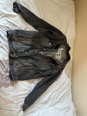 Buy Black Denim Hera London Men’s Jacket/Coat Size Small Used • 40£