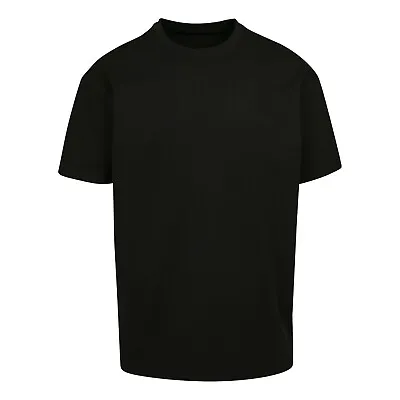 Buy Heavy Oversized Mens T-Shirt Short Sleeve Baggy Thick Cotton Top Long Line Wide • 12.52£