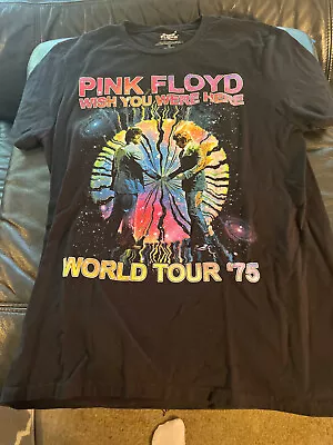 Buy Pink Floyd Brand T Shirt Ladies Med World Tour 1975 Wish You Were Here Art • 9.45£