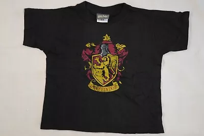 Buy Harry Potter Distressed Gryffindor Logo Kids Child Youth T Shirt New Official • 7.99£