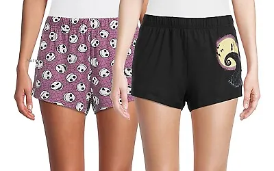 Buy Nightmare Before Christmas Womens Pajamas Shorts Set Size X Small- XL 2X 3X Plus • 22.05£