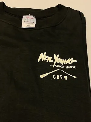 Buy Neil Young & Crazy Horse CREW T-SHIRT 1996/97 Broken Arrow Tour RARE! Never Worn • 138.30£