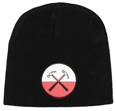 Buy PINK FLOYD Wall Hammers Logo : Unisex Embroidered BEANIE Cap Hat Official Merch • 15.99£