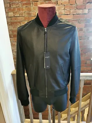 Buy Rehard Bomber Leather Jacket Size L/Medium  • 150£