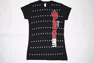 Buy Green Day American Idiot Stars Logo Ladies Skinny T Shirt New Official Dookie • 9.99£