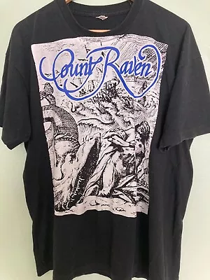 Buy Vintage 90’s Count Raven ‘Northern Lights’ T Shirt Sz XL Single Stitch • 35£