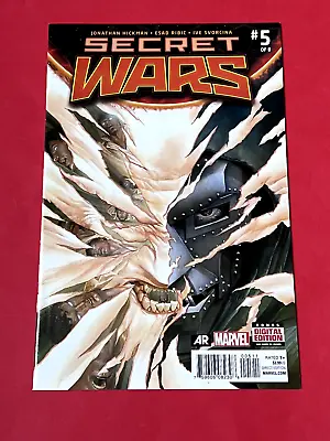 Buy Secret Wars #5 Alex Ross - First Print (2015) MARVEL COMICS - Deadpool 3 • 25£
