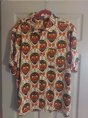 Buy  Wicked Clothes   Shirt Devil Head Print  Size XL  • 20£