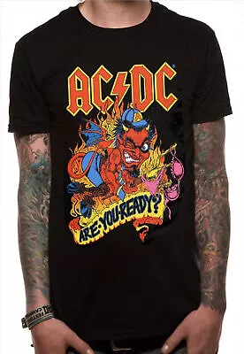 Buy ACDC Are You Ready Rock Heavy Metal Official Tee T-Shirt Mens Unisex • 15.99£