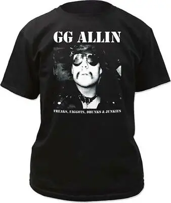 Buy GG ALLIN - Freaks... : T-shirt - NEW - MEDIUM ONLY • 22.12£