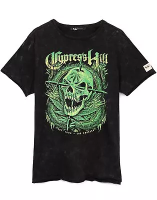 Buy Cypress Hill T-Shirt Unisex Skull Band Logo Distressed Music Tee Top • 19.99£