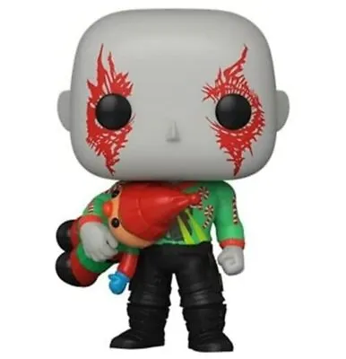 Buy Funko POP Marvel: Guardians Of The Galaxy Holiday Special - Drax One Size • 17.32£