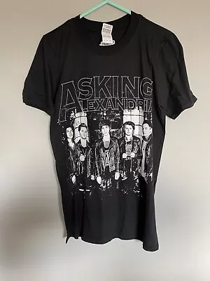 Buy Asking Alexandria Band T-Shirt Black S Small Gildan Heavy Cotton Vintage • 12.99£
