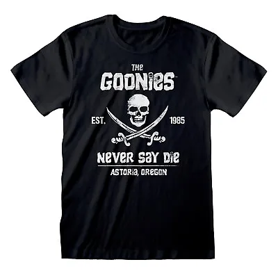 Buy Official The Goonies - Never Say Die T-shirt • 14.99£