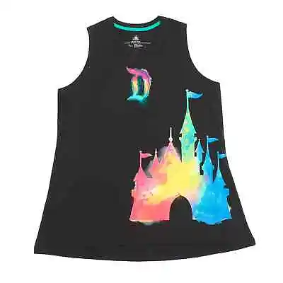 Buy Disney Store - Disneyland Resort Watercolour Tank Top - Unisex - M, 2X - BNWT • 27.99£