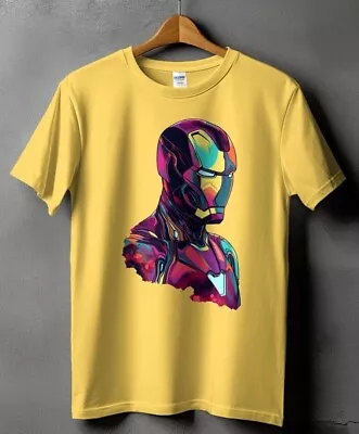 Buy Iron Man T-shirt, Superhero Shirt, Tony Stark GIFT Unisex Adult Kids Tee Top • 12.99£