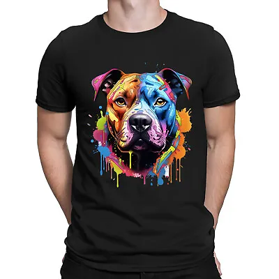 Buy Staffordshire Bull Terrier Staffy Dog Puppy Owner Mens Womens T-Shirts Top #DNE • 9.99£