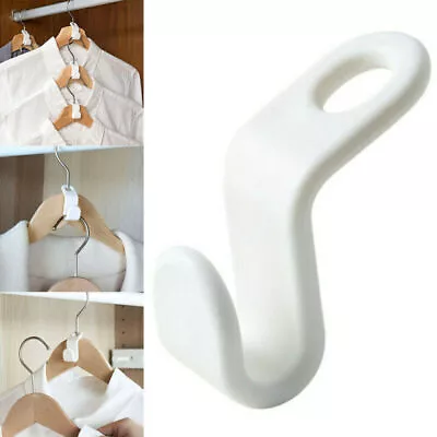 Buy Space Saver Saving Wonder Clothes Hanger Connector Hook Cascading Home Hangers • 10.29£