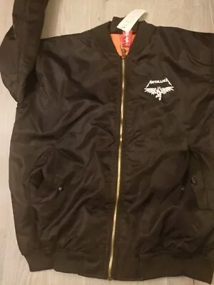 Buy Metallica Bomber Jacket Size Xl • 55£