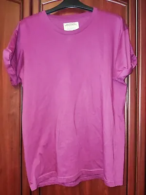 Buy Mens T Shirts Burton Short Rolled Sleeve Crew  Casual Tees Plain Top Cotton • 3.99£