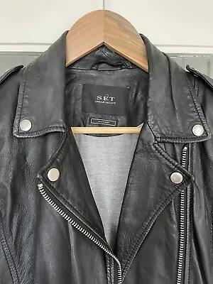 Buy SET Leather Jacket Size XS From Harrods • 89£