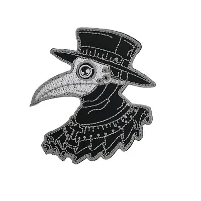 Buy Poison Doctor Steam Punk Iron On Patch Embroidered Motif Badge 7cm X 6.5 P647 • 4.09£