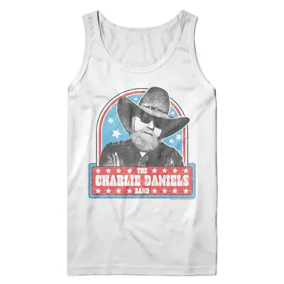 Buy The Charlie Daniels Band Vintage Stars Photo Men's Tank T Shirt Rock Music Merch • 39.89£