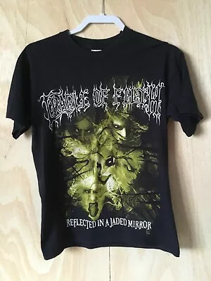 Buy Cradle Of Filth T-Shirt Reflected In A Jaded Mirror Double Sided Print Small • 31.99£
