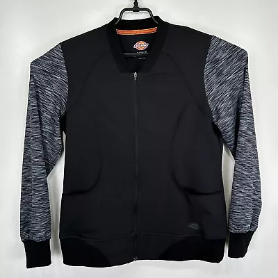 Buy DICKES Jacket Womens SMALL Multicoloured Dynamix Warm Up Scrubs Mélange DK340 • 15.39£