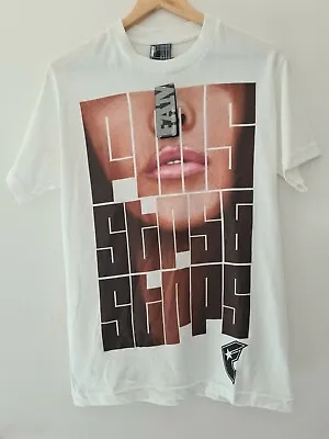 Buy Mens Famous Stars And Strap White Tee Face Print T Shirt Size S New With Tags  • 25£