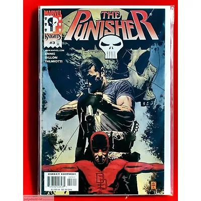 Buy Punisher # 3 + Genesis Edition Marvel Knights Comic Ennis Dillon 2000 (Lot 2359 • 12.59£