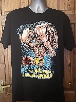 Buy Hulk Hogan Beach Shop Orlando FLORIDA  T-shirt - Hulk & Andre - Size XL - BNWT • 30£