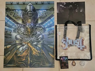Buy Ghost VIP Merch Bundle Holographic 3D Poster Signed Photo Bag Pin Coin Forum  • 228.91£