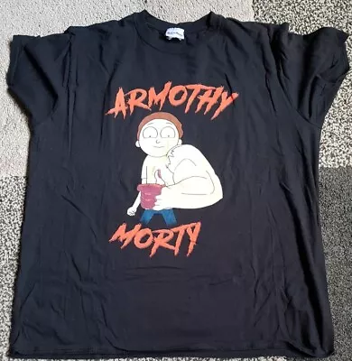 Buy Rick & Morty Black Xl Tshirt • 1.99£