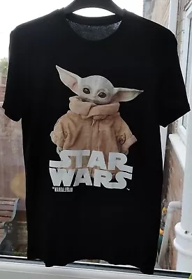 Buy Star Wars The Child Din Grugo Baby Yoda The Mandalorian  T-Shirt Size S 32  Ches • 4.99£