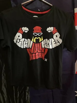 Buy Genuine Wwe Hulk Hogan Kids/youth  Official Merch T-shirt Size 14 Hulkamania • 5.16£