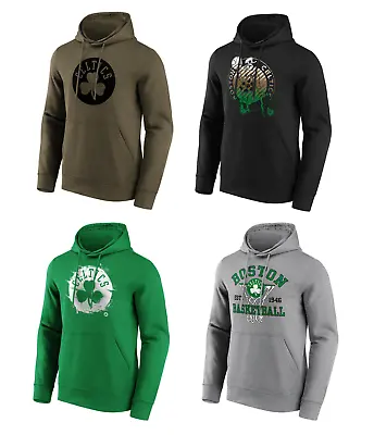 Buy Boston Celtics Sweatshirt Hoodie Men's Basketball NBA Fanatics Top - New • 19.99£