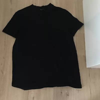 Buy Mens XLarge Black T Shirt With White Motif On Back • 3£