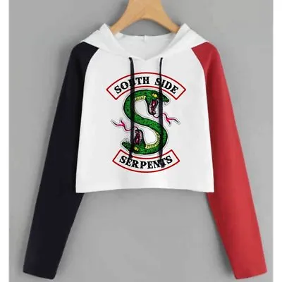 Buy Riverdale Southside Serpent Fashion Hoodies Women High Quality Harajuku Hoodies  • 23.83£