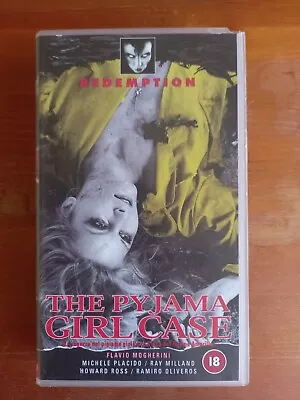 Buy The Pyjama Girl Case (1977) VHS GIALLO REDEMPTION • 4.99£