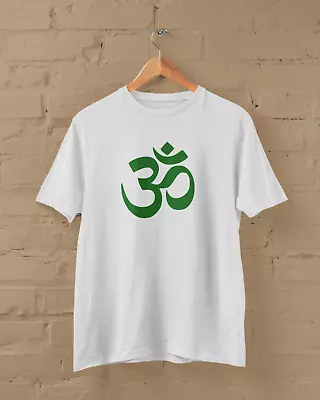 Buy OM T-SHIRT (Aum Hindu Sacred God Spiritual Meditation Buddhism Mindfullness Veda • 13.49£