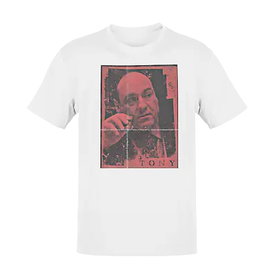 Buy Tony Soprano Fan Art Christmas Mafia James Gandolfini Godfather T Shirt • 6.99£