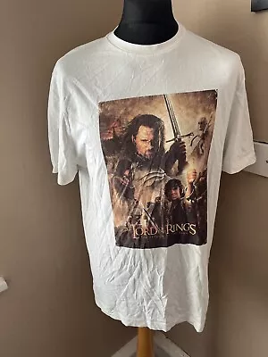 Buy Lord Of The Rings Primark Return Of The King Movie Poster Promo T Shirt - XL • 10.99£