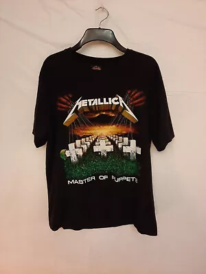 Buy Metallica Band T-Shirt Rock@tees Master Of Puppets Size - Extra Large 46-48  • 19.99£
