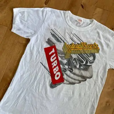 Buy 1986 Judas Priest Fuel For Life Tour Concert Tee Vintage 1980s T-shirt • 28.06£