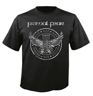 Buy PRIMAL FEAR - Black & White Eagle - T-Shirt - Größe / Size XL - Neu • 18.99£